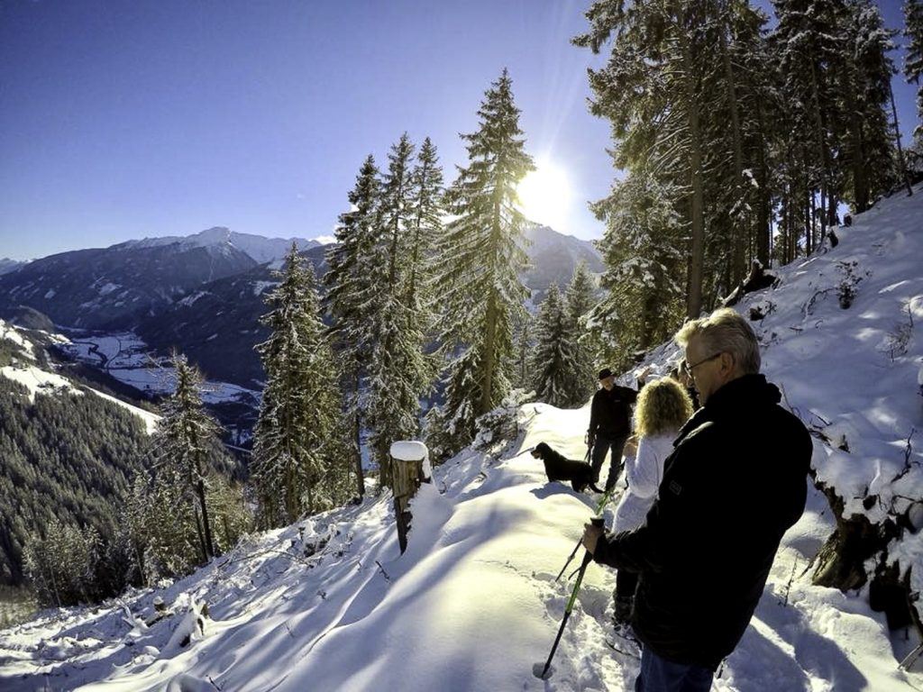 sneeuwschoen-wandelen-in-obervellach-oostenrijk
