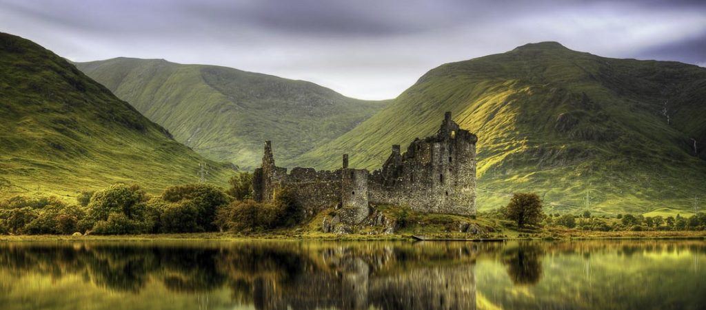 kilchurn-castle-sunset-scotland