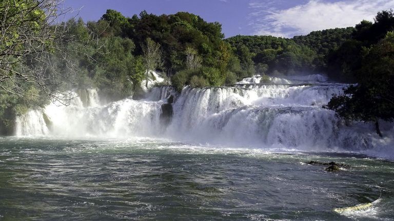 waterfall-croatia-national-park-waters-river-