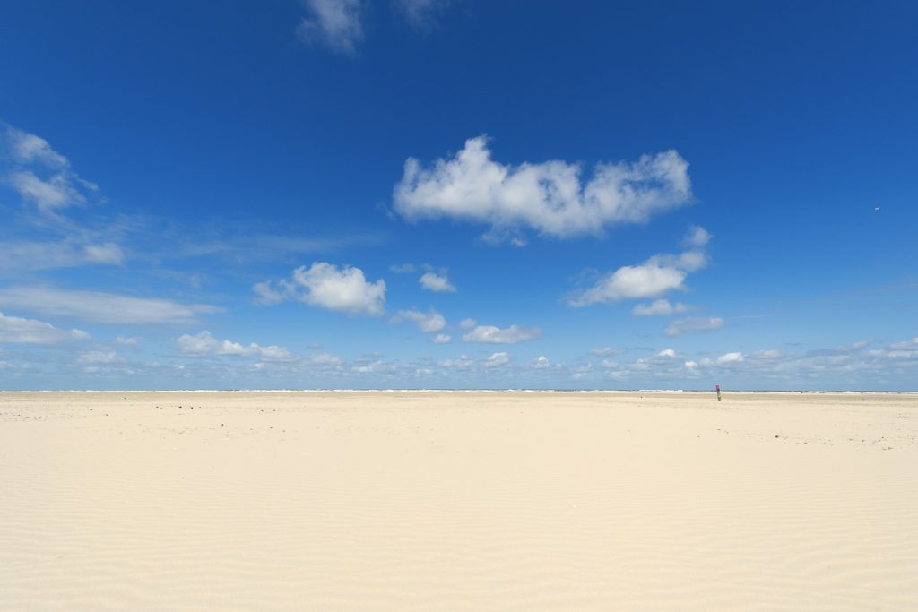 Noordzee strand op Terschelling