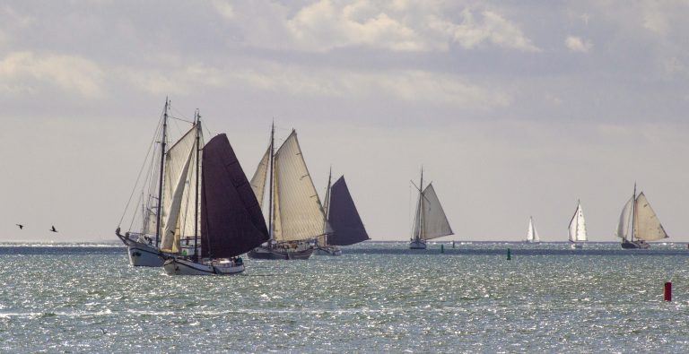 Sailing on the Wadden Sea