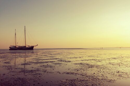 Waddenzee - 2019 - zeilschip - zeilen - droogvallen - zandbank - wadlopen
